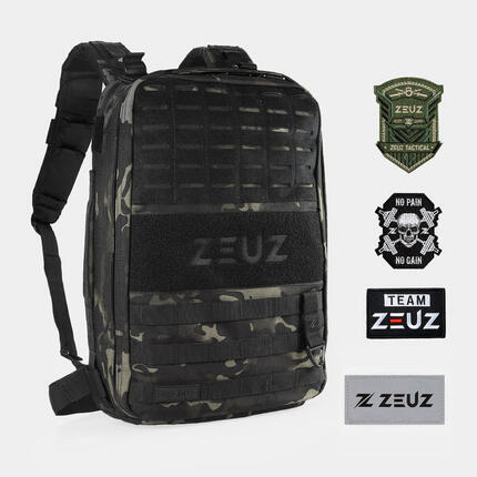 Sac à dos ZEUZ Rucking Camouflage — capacité 30 kg
