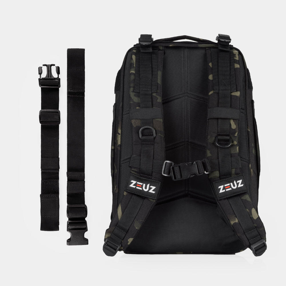 Sac à dos de lestage ZEUZ – Sac à dos d'entraînement – Camouflage 7/7