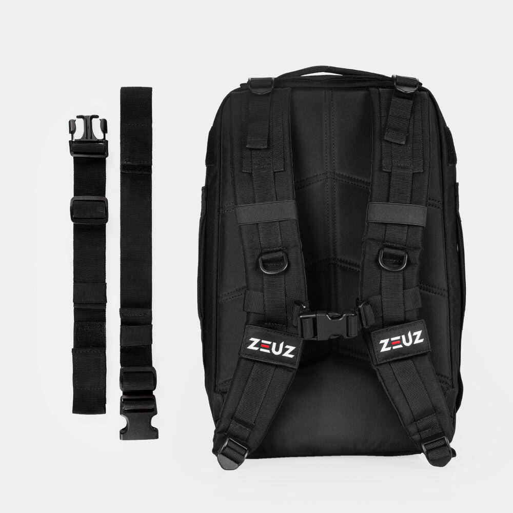 Sac à dos de lestage ZEUZ – Sac à dos d'entraînement – Noir 7/7