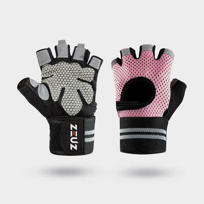Zeuz sport & fitness handschoenen heren & dames – zwart – maat l