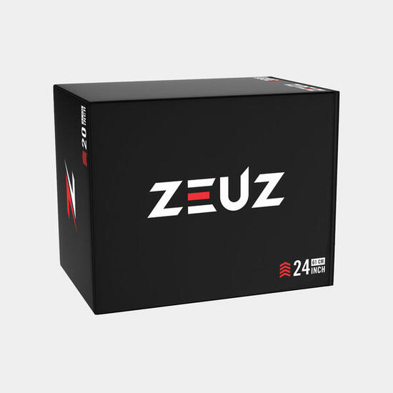 ZEUZ Soft Plyo Box – 3 hauteurs : 51, 61 et 76 cm