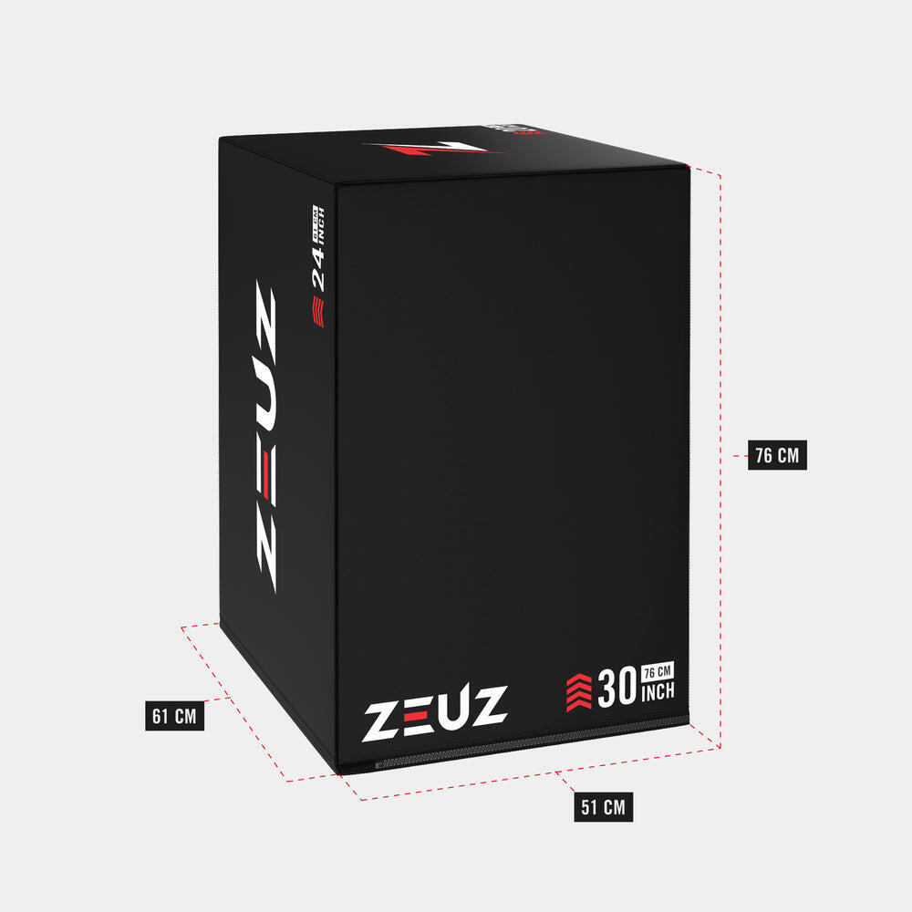 ZEUZ Soft Plyo Box – 3 Hoogtes in 51, 61 & 76 CM 3/5