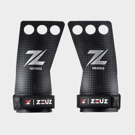 ZEUZ Grips voor Functional Fitness, Turnen & Gymnastics – Zwart – Maat XL