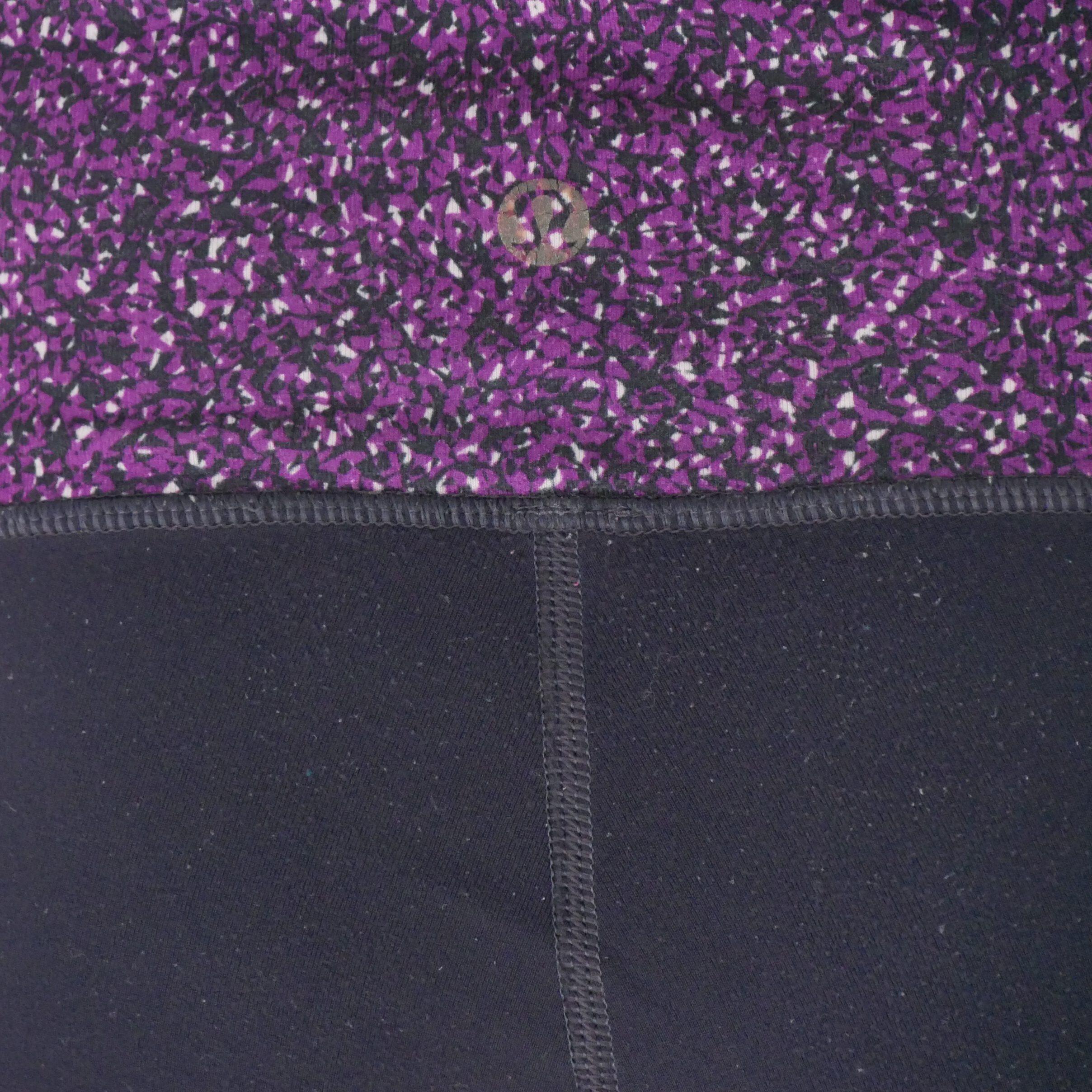 Seconda Mano - Leggings viola da corsa yoga da donna - Stato molto buono 5/6