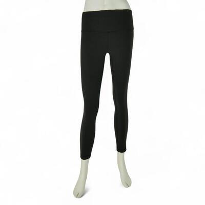 Tweedehands - dames yoga hardlopen fitness zwarte leggings - als nieuw