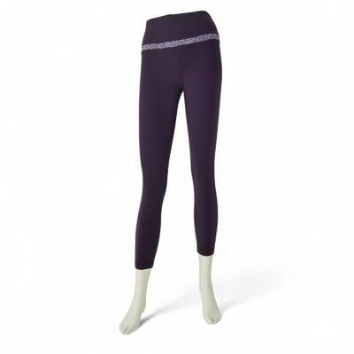 Tweedehands - dames yoga hardloop paarse leggings - zeer goede staat