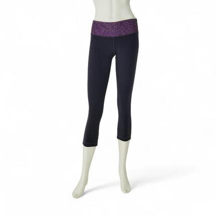 Reconditionné - Leggings Femme Yoga Course Violet - Très Bon État