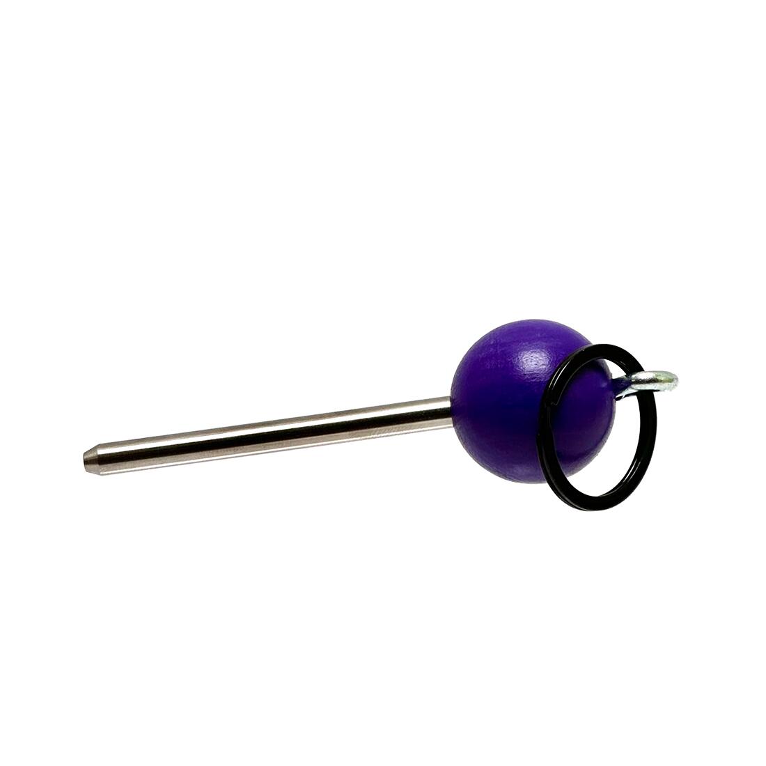 Boule–Pétanque–Jeu de Boules–Traceur de terrain–Couleur violet – Acier V2A 2/5