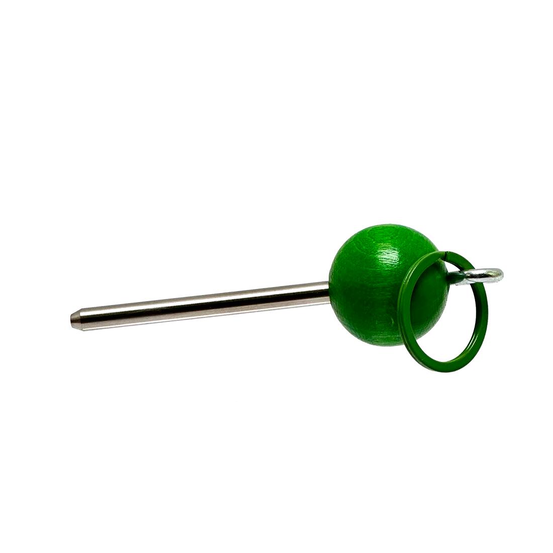 Bouleset couleur vert fonce-1 boule aimantée-1 traceur de terrain-1 cochonnet 5/7
