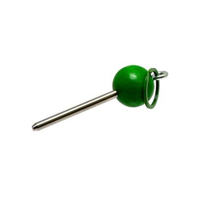 Boule-Pétanque-Traceur de terrain - Kreiszeichner - Farbe dunkelgrün– V2A Stahl
