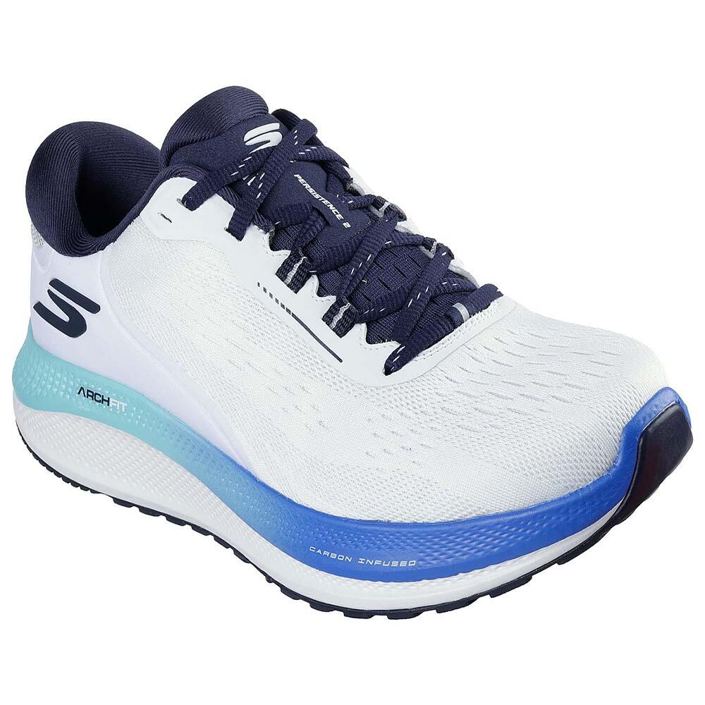 Skechers Men Arch Fit Tech Running Persistence Shoes 246084-WMLT