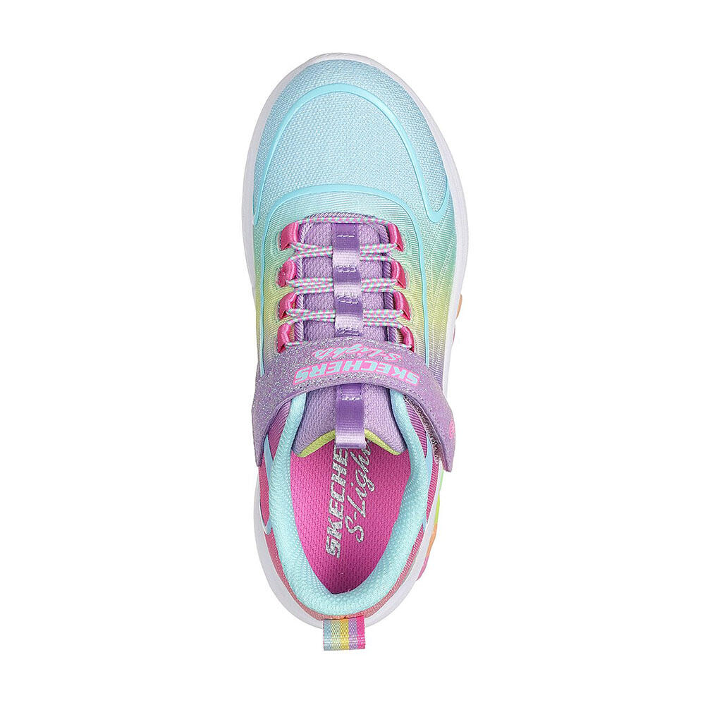 紫苺③ Skechers Girls Rainbow Cruisers Shoes - 303721L-LVMT