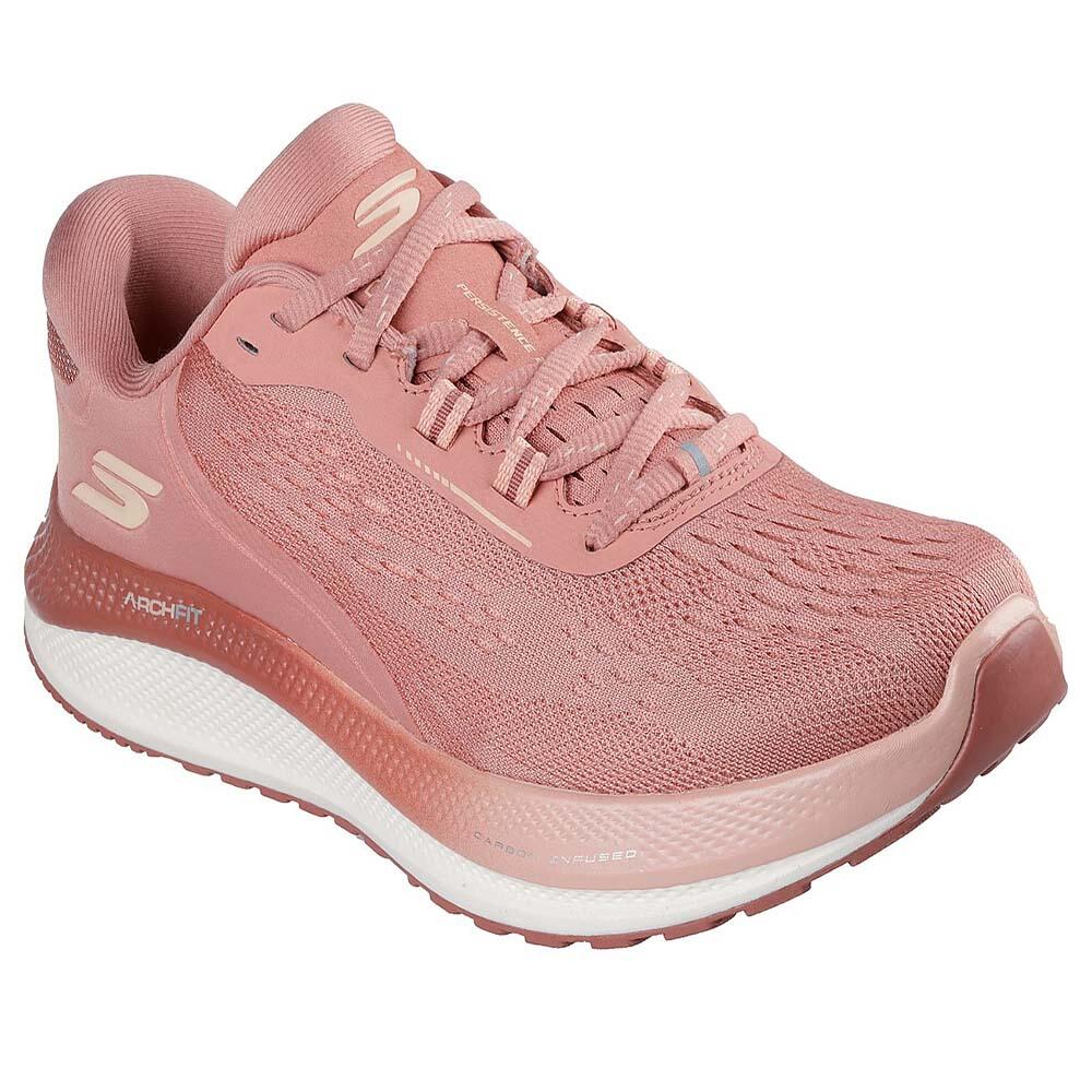 Skechers Women Arch Fit Tech Running Persistence Shoes 172084-RUST