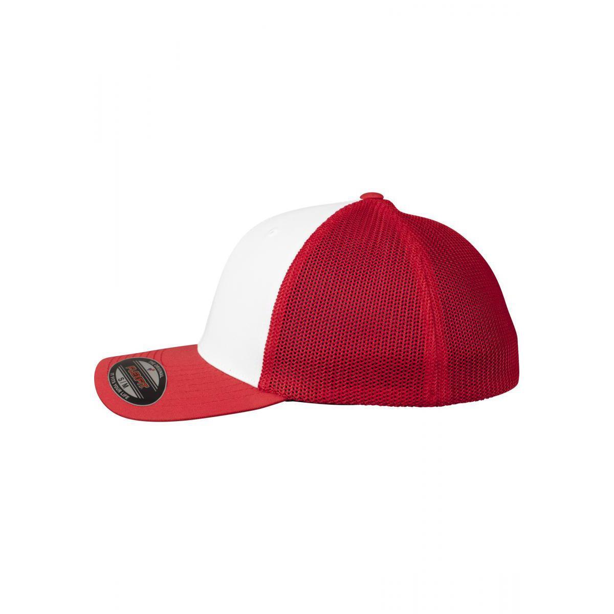 Cap Flexfit mesh colored front 3/7