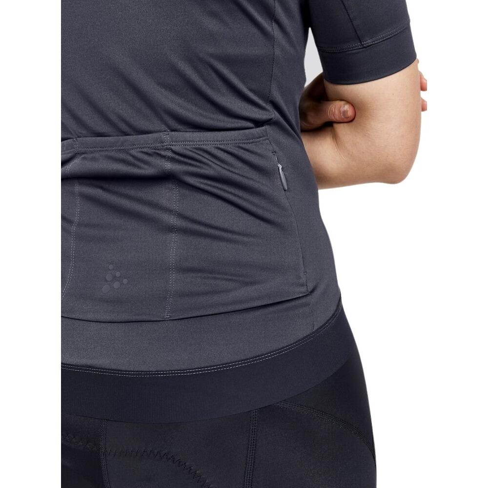 Kurzarmtrikot Damen Craft Essence Bike Grau Pink 6/6