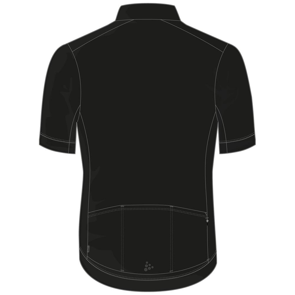 Fietsshirt - Craft Essence Jersey - M - Heren - Zwart - Fietsshirt 4/6
