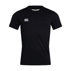 T-shirt sport rugby - hommes Adultes Noir
