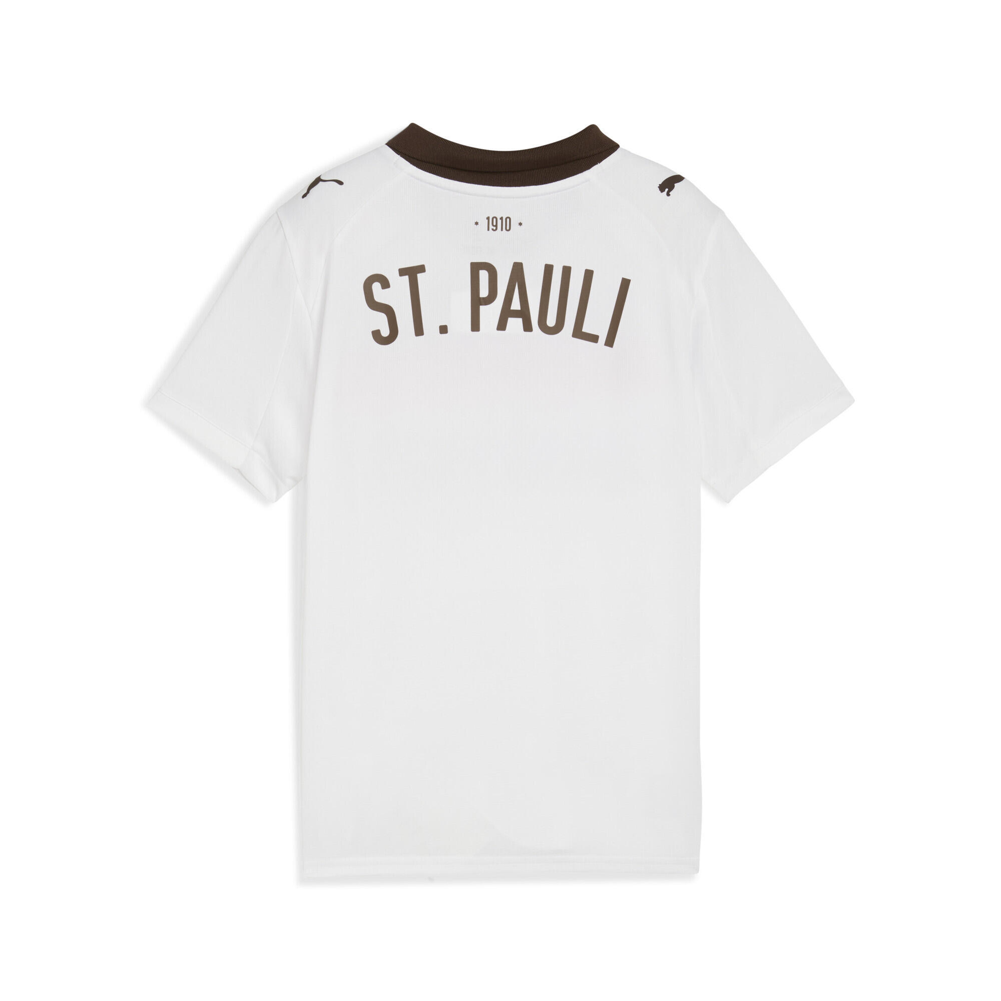Tricou fotbal copii Drycell, mânecă scurtă 25/26 Auswärtstrikot, alb PUMA 6/7