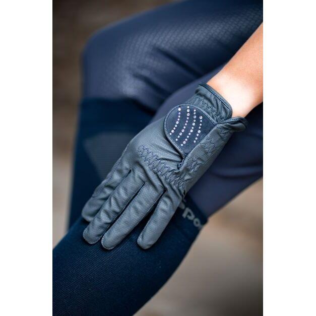 Gants d'équitation avec pierres scintillantes RSL Riders Touch Dubai 3/4