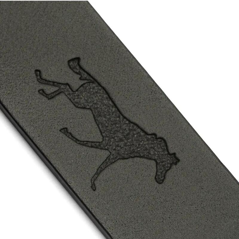 Curea de echitație din piele Galop – model cal în relief