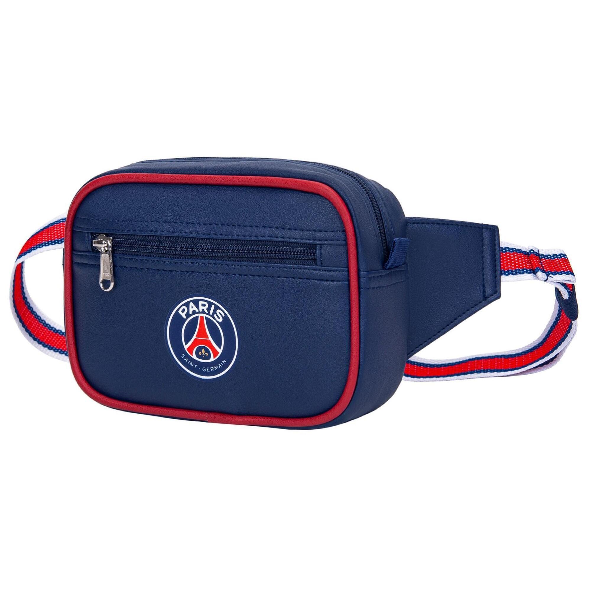 Borsa A Tracolla Ufficiale Paris Saint-Germain, Collezione PSG, Materiale Ripstop, 24x18.5x6 Cm