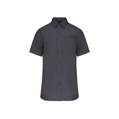 Shirt met korte mouwen kariban popeline