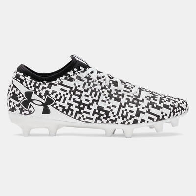 Voetbalschoenen ua magnetico select 5 fg under armour wit en zwart