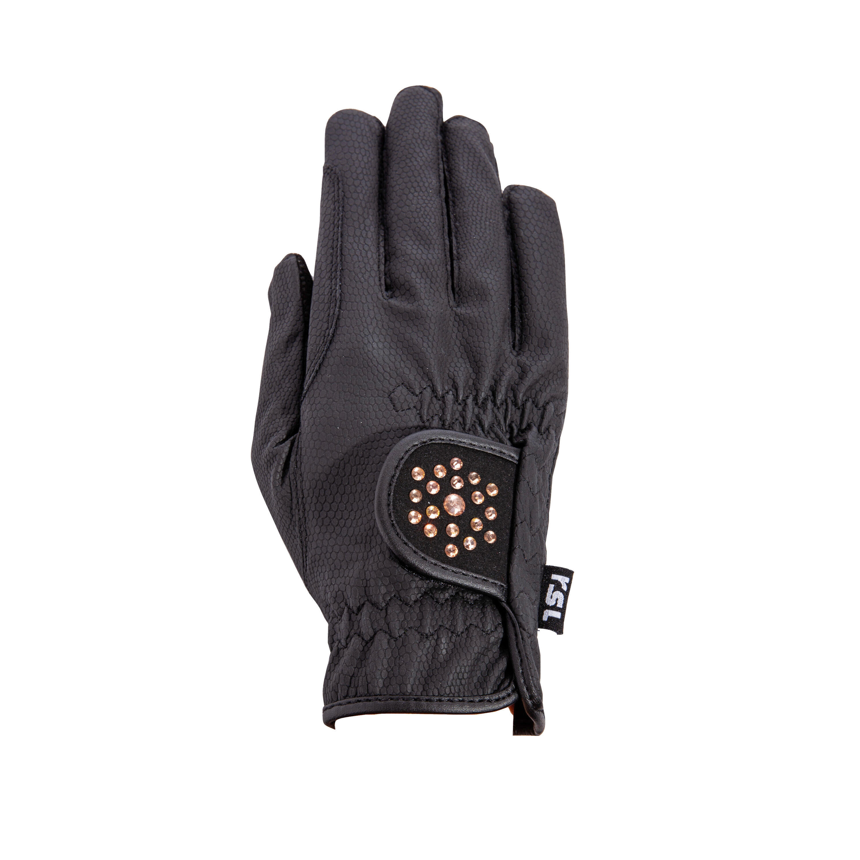 RSL Riding gloves with sparkling stones RSL Riders Touch Ascona