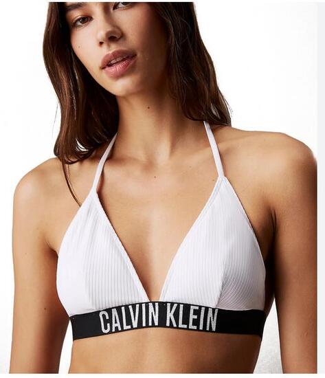 CALVIN KLEIN TOP BIKINI DA DONNA WHITE