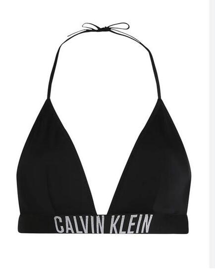 CALVIN KLEIN TOP REGGISENO BIKINI DONNA BLACK