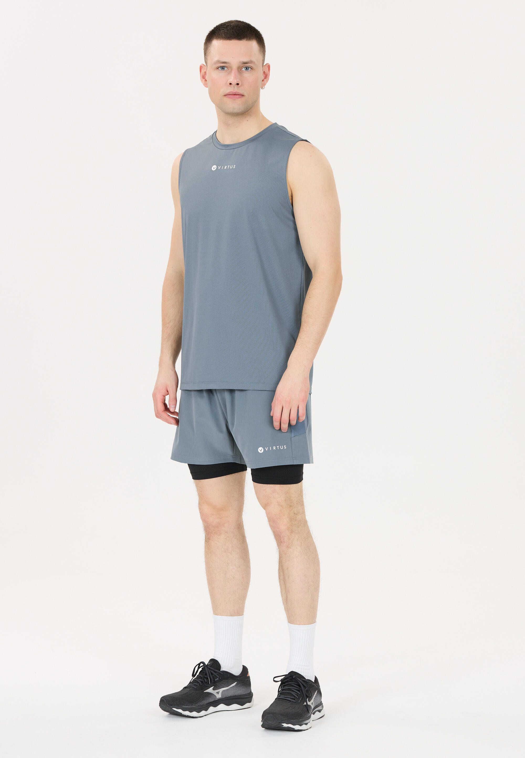 Short extensible 2 en 1 Virtus Dylan 3/5