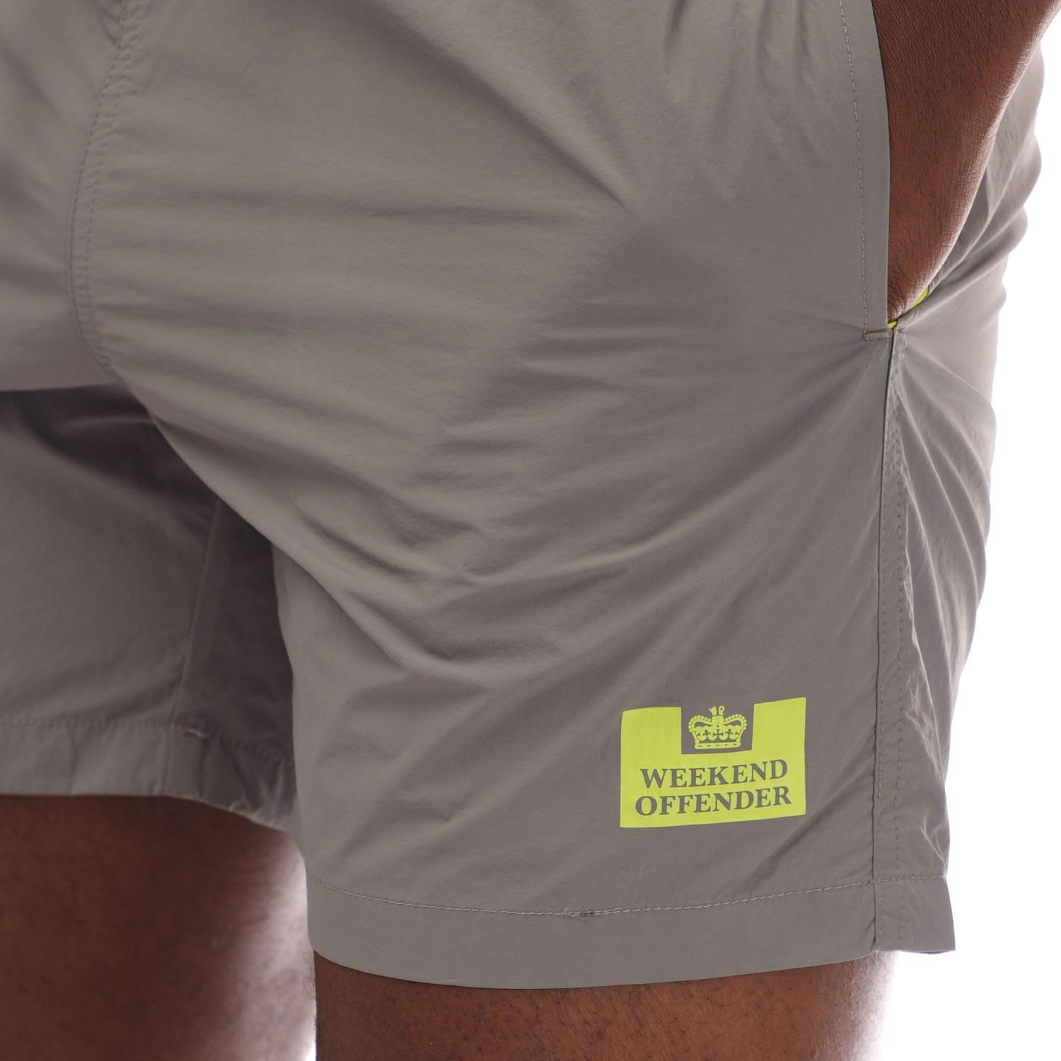 Short De Bain BARIOS Homme (Gris) 3/3