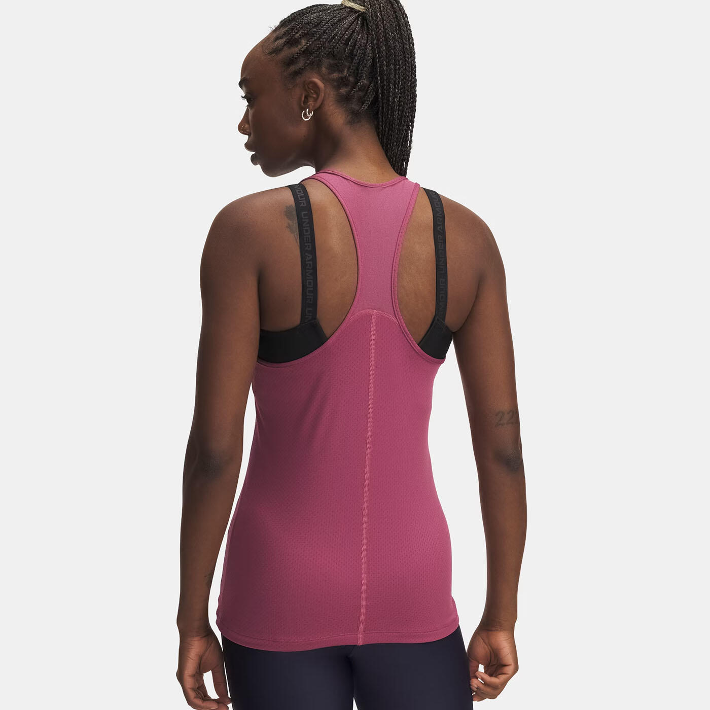 Canotta sportiva da donna UA HeatGear® Armour Racer Fucsia 2/4