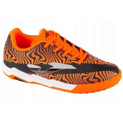 Evolution lederen voetbalschoenen voor kinderen (Wit)