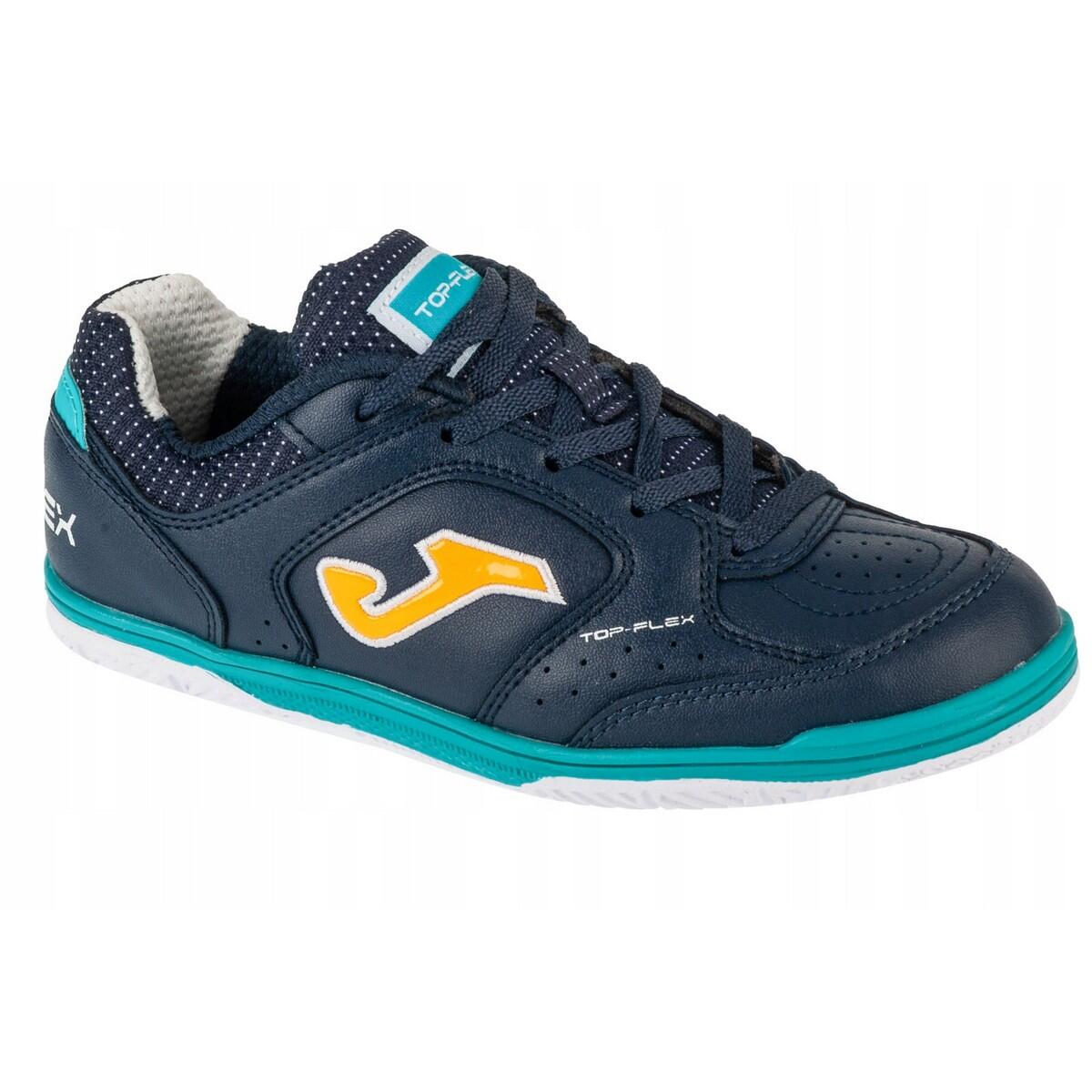 Joma - Chaussures De Foot En Salle Top Flex Enfant (bleu Marine) - Chaussures De Football - Bleu - 32 - Decathlon