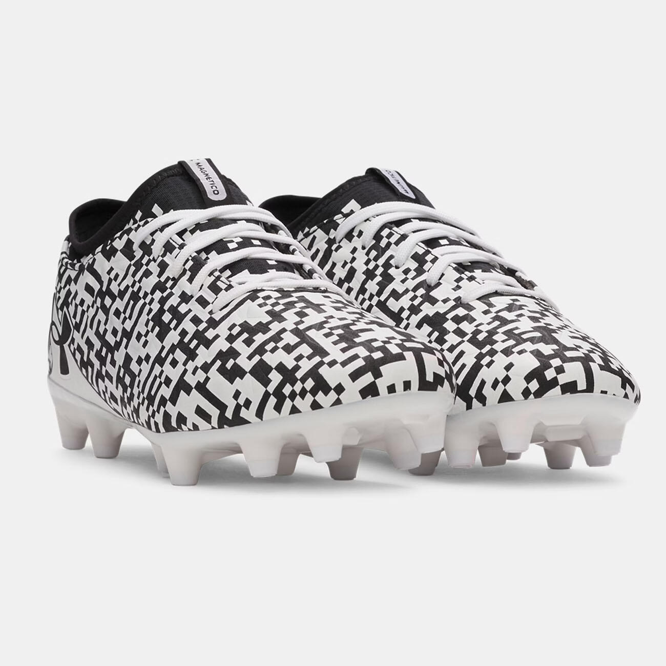 Voetbalschoenen Ua Magnetico Select 5 Fg Under Armour Wit En Zwart 5/6