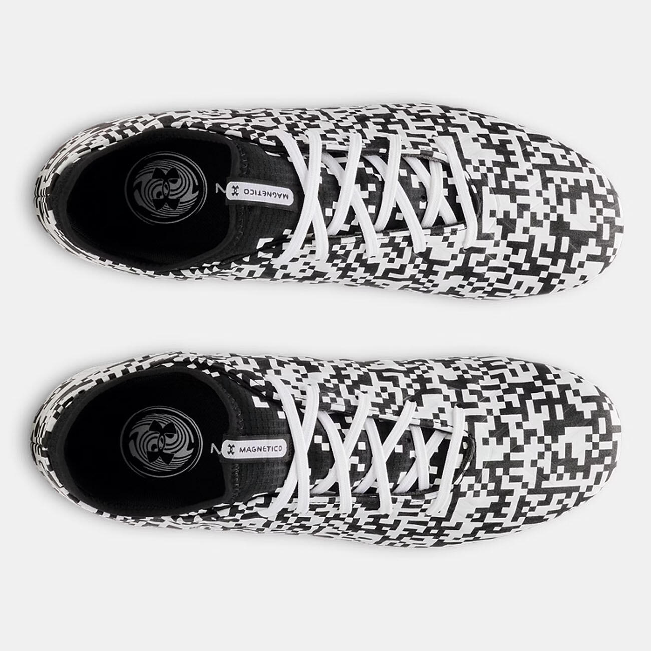 Voetbalschoenen Ua Magnetico Select 5 Fg Under Armour Wit En Zwart 4/6