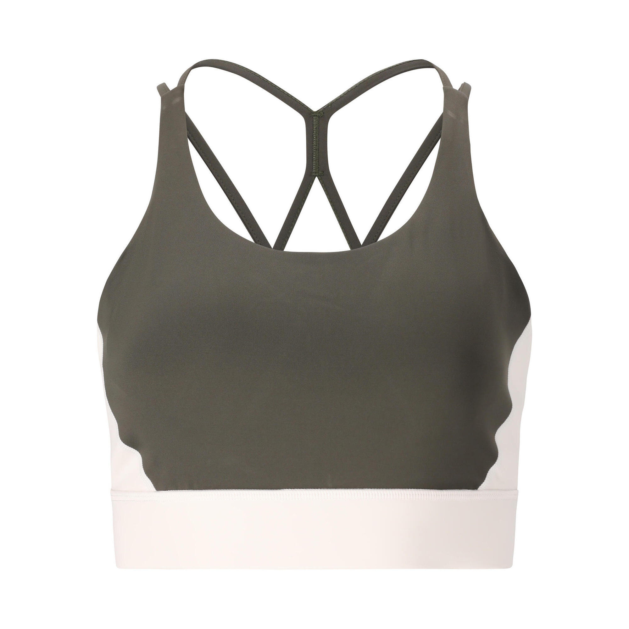 Athlecia - Brassière Femme Athlecia Aspasia - Soutien-gorge - Beige|kaki - 48 Xl - Decathlon
