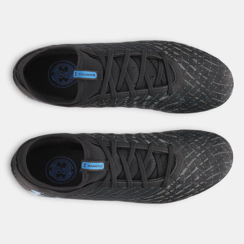 Ghete de fotbal UA Magnetico Select 5 FG Under Armour Negru, gri și albastru