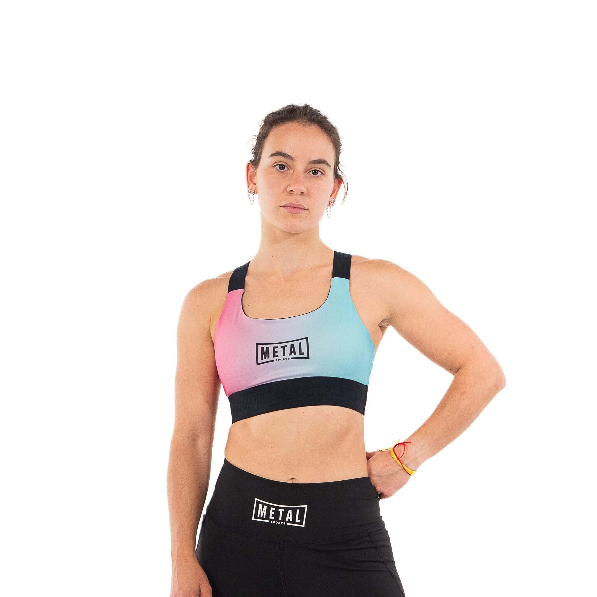 Metal Boxe - Brassière Femme Metal Boxe Vice - Brassière - Multicolore - S - Decathlon