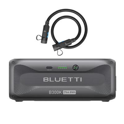 Batterij uitbreiding bluetti b300k, 2764,8 wh, voor ac300/ac500/ac200pl