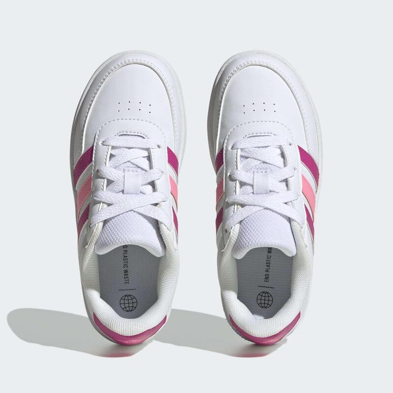 Pantofi adidas Breaknet 2.0 Alb-Roz Copii