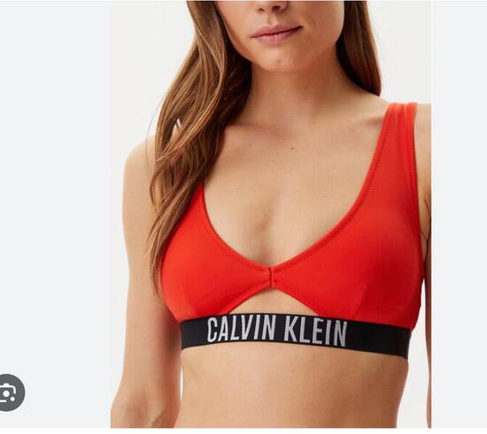 CALVIN KLEIN TOP BIKINI DA DONNA RED