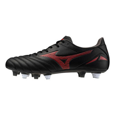 Voetbalschoenen mizuno morelia neo iv pro mix zwart en rood