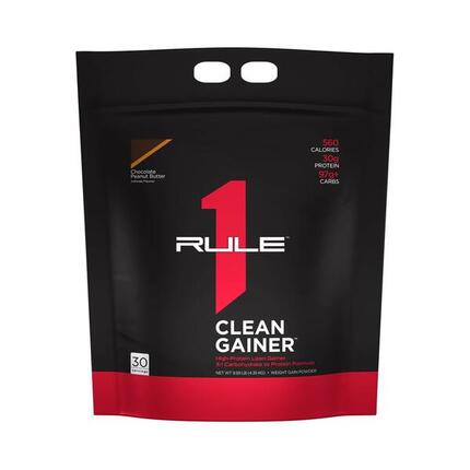 Rule1 R1 Clean Gainer (9,6lbs) Chocolate Fudge - Prise de poids - Sans Créatine