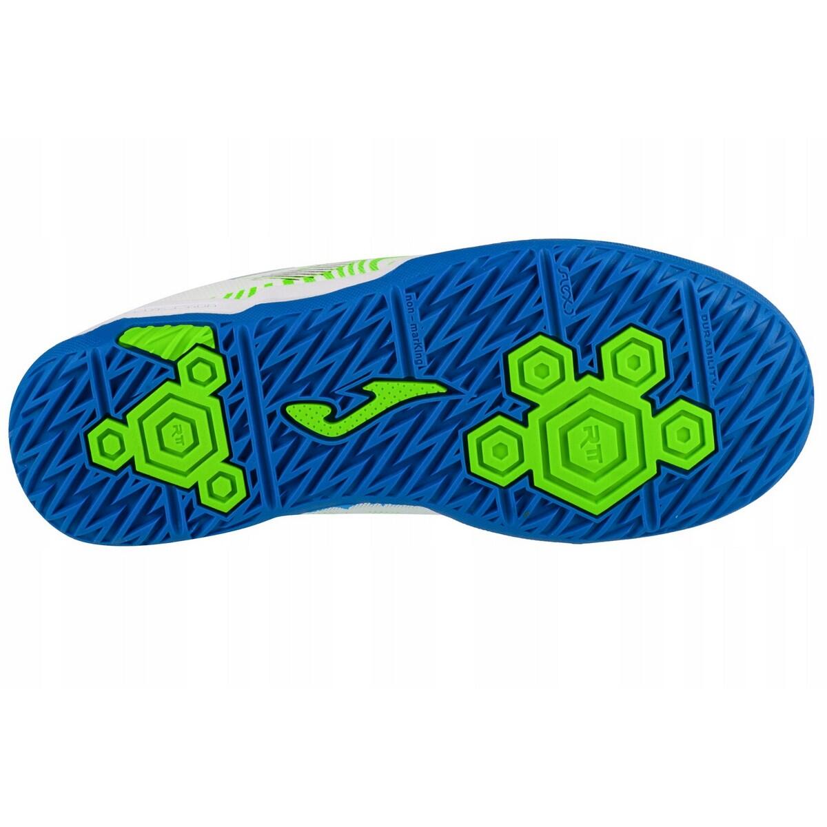 Scarpe Pelle Bambini Joma Evolution Bianco 4/4