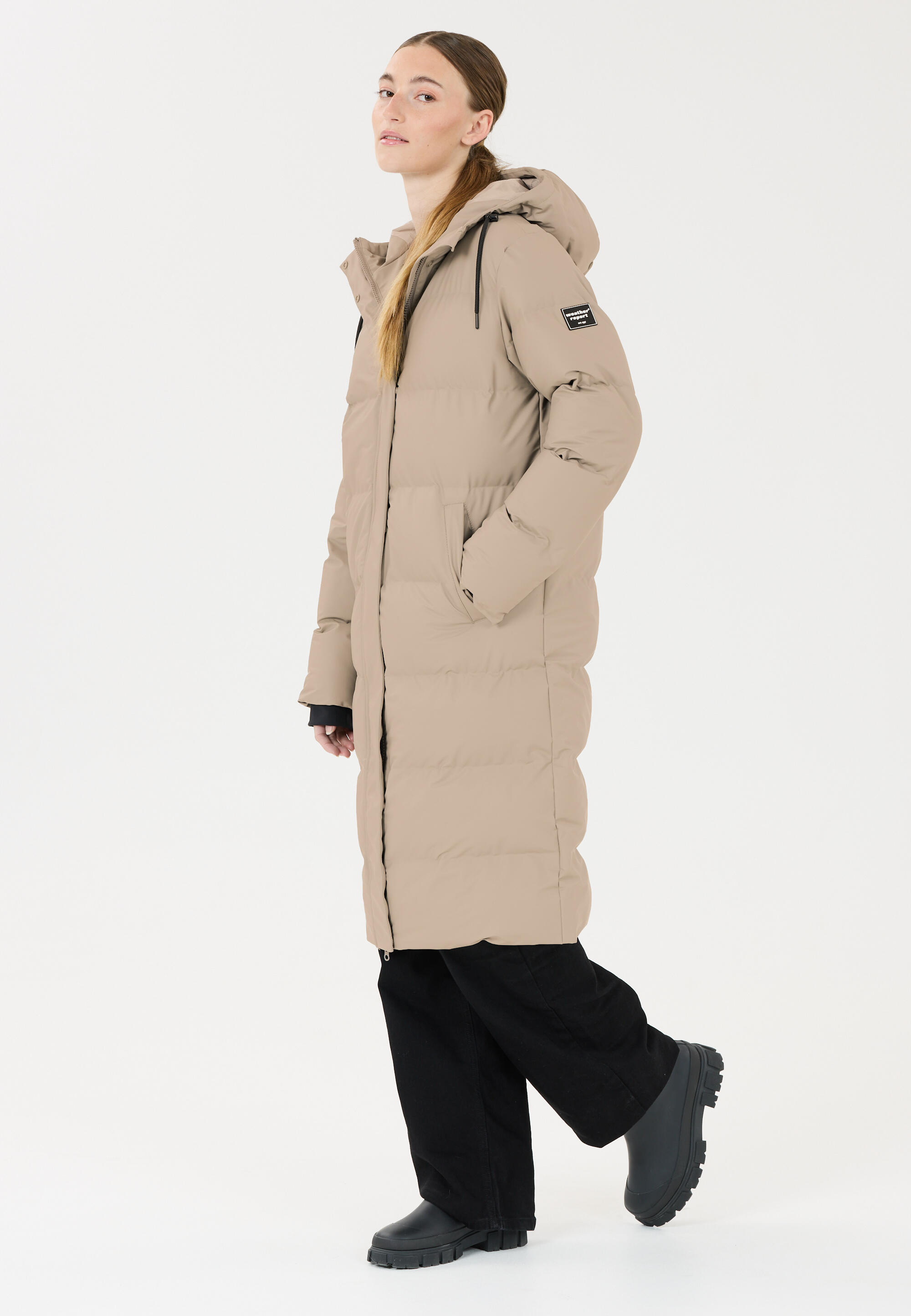 Daunenjacke  mit Kapuze, Damen Weather Report Audrey 4/5