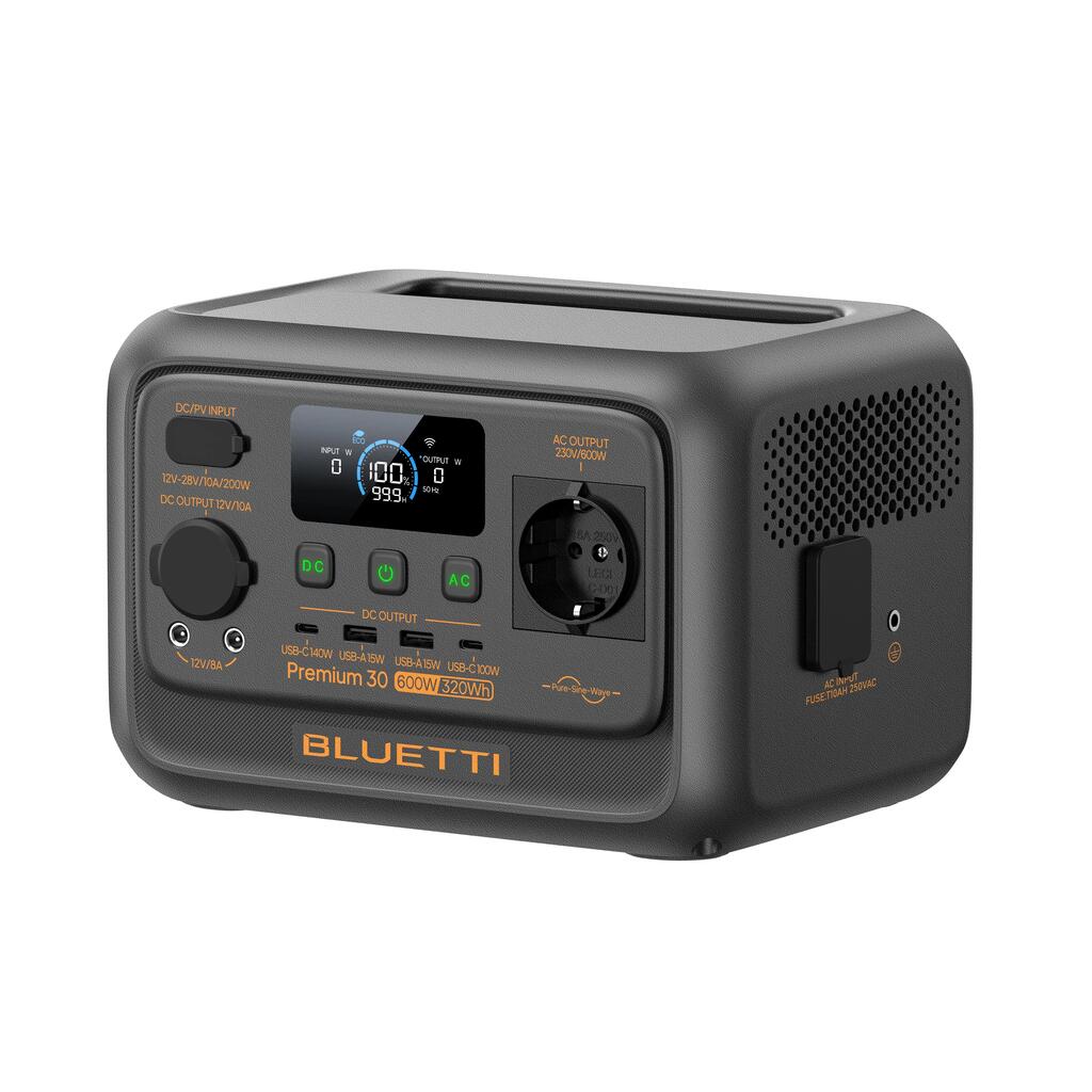 Premium 30 V2 Power Station 600W 320Wh – Compact & Powerful