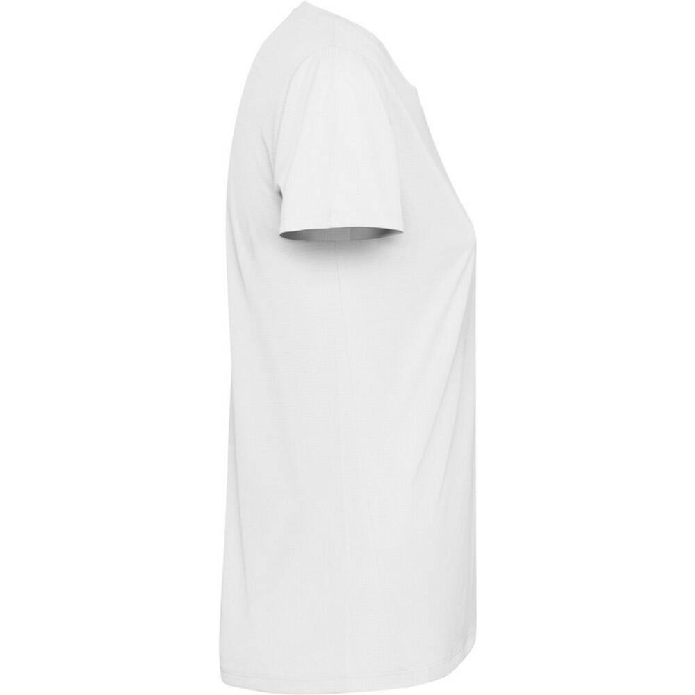 Tshirt Manches Courtes ESTORIL Femme (Blanc) 3/4