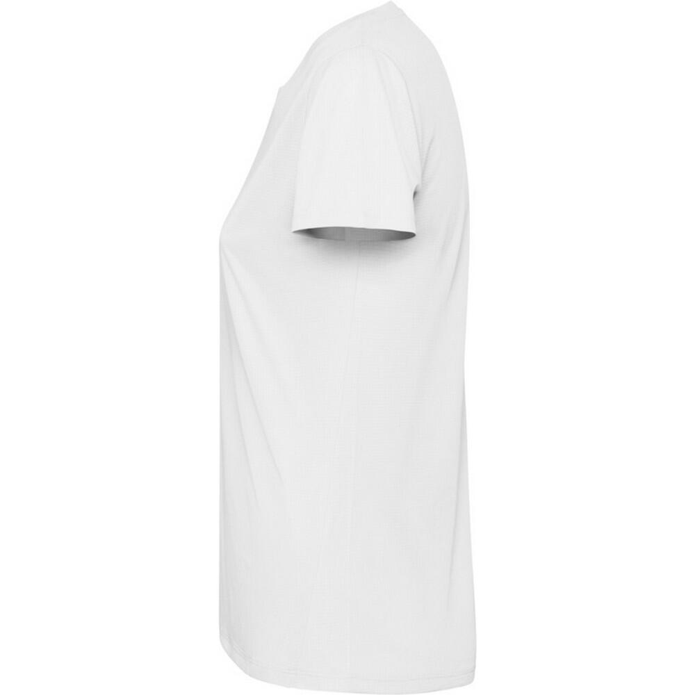 Tshirt Manches Courtes ESTORIL Femme (Blanc) 4/4